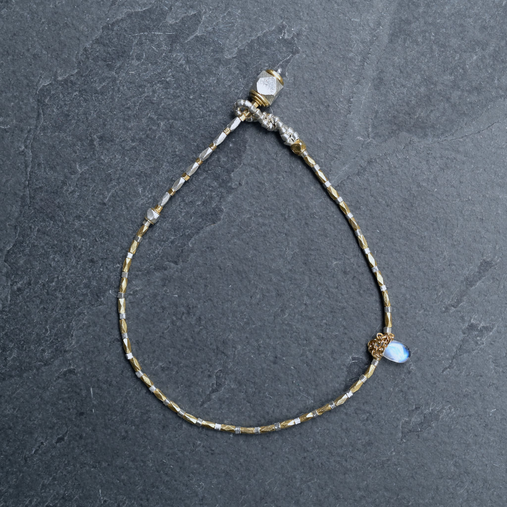 美品！semeno ブレスレット 天然石シルバー セメノシルバーブレスレット semeno