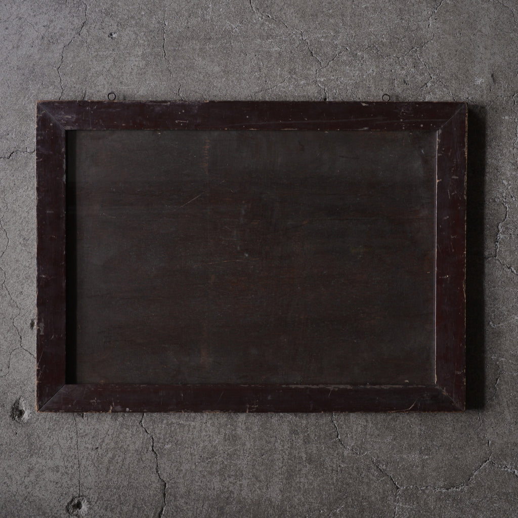 Vintage Wooden Frame｜インドのヴィンテージ木製額 #24-02