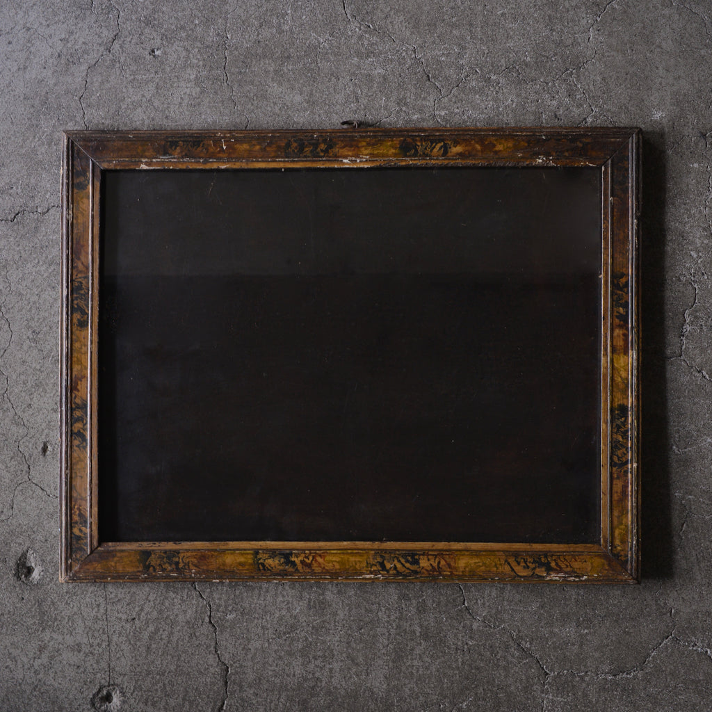 Vintage Wooden Frame｜インドのヴィンテージ木製額 #24-03