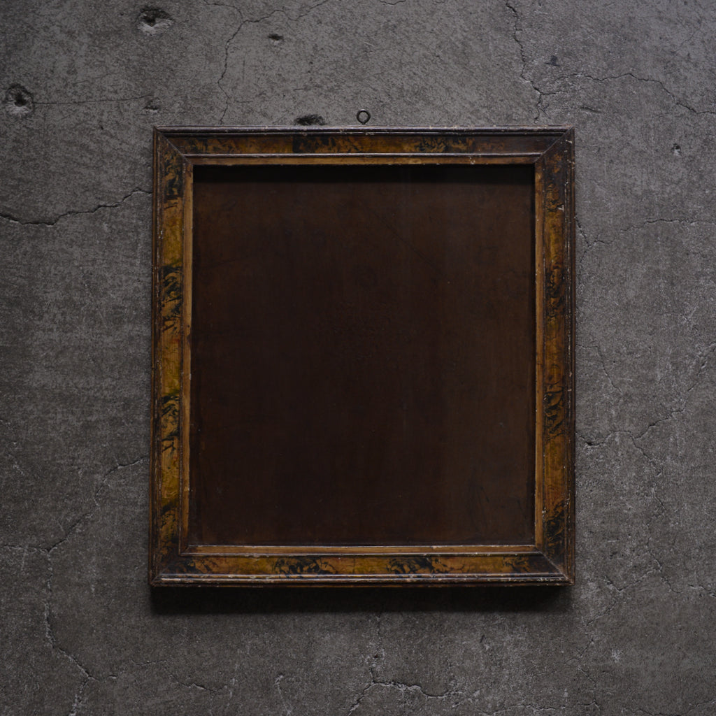 Vintage Wooden Frame｜インドのヴィンテージ木製額 #24-07