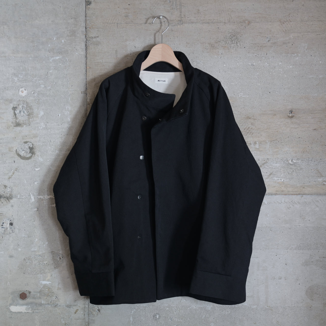 MITTAN｜JK-77｜NMウールOCツイルジャケット｜黒