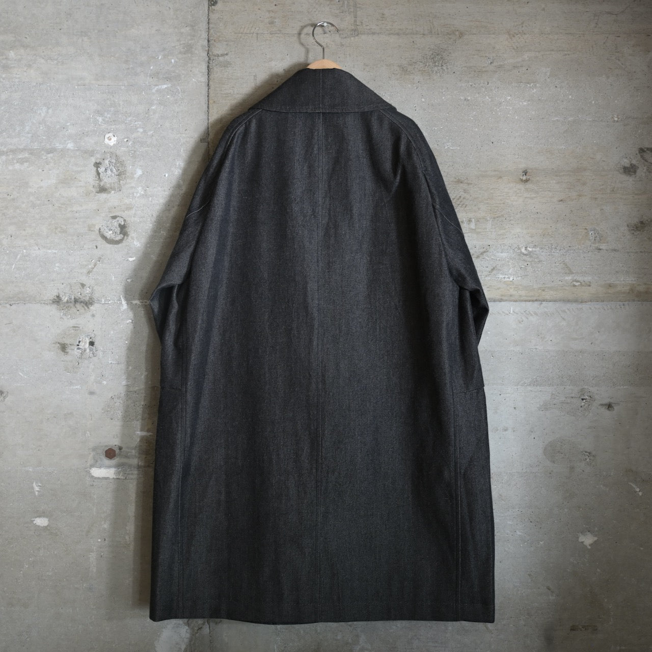 MITTAN｜CT-48｜NMウールOCツイルコート｜白黒