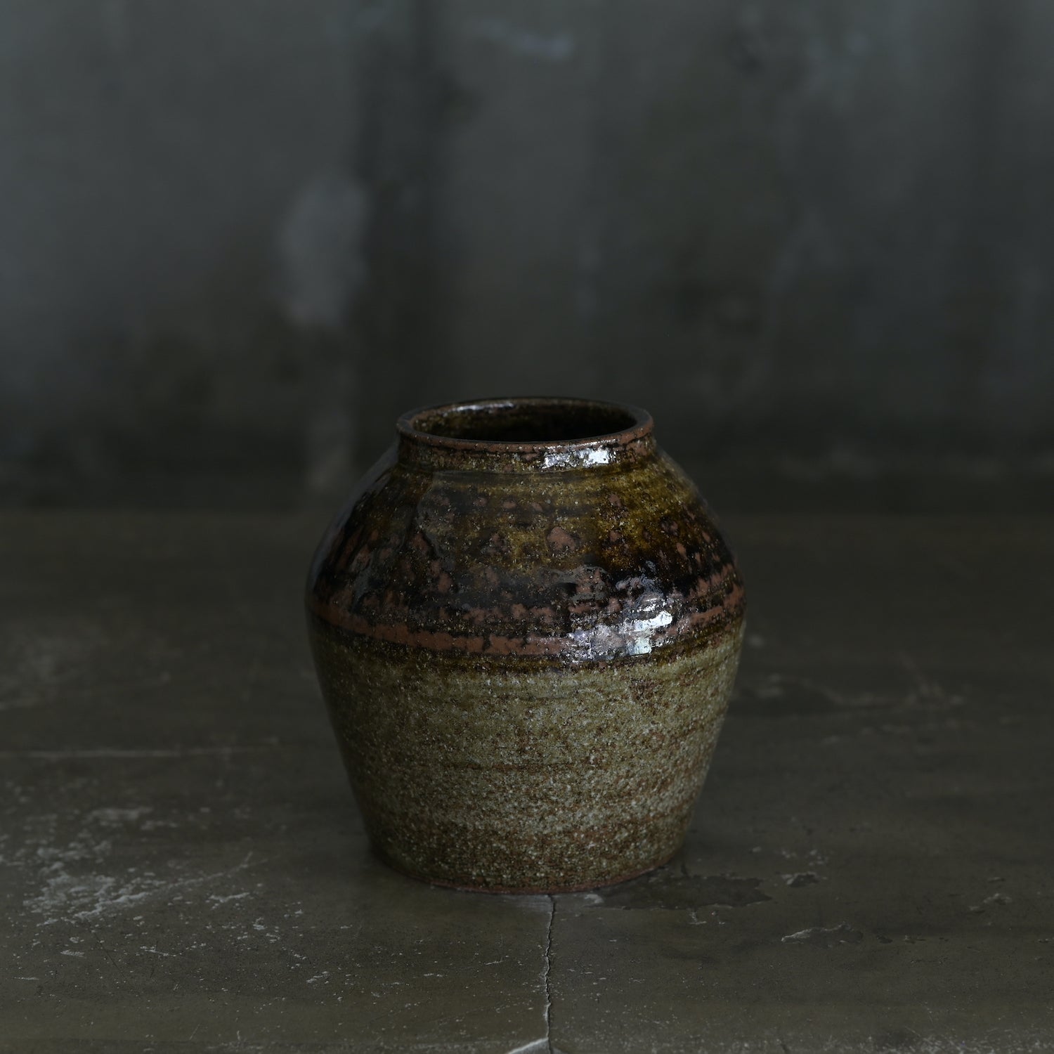 平山元康｜飴釉筒｜25-015