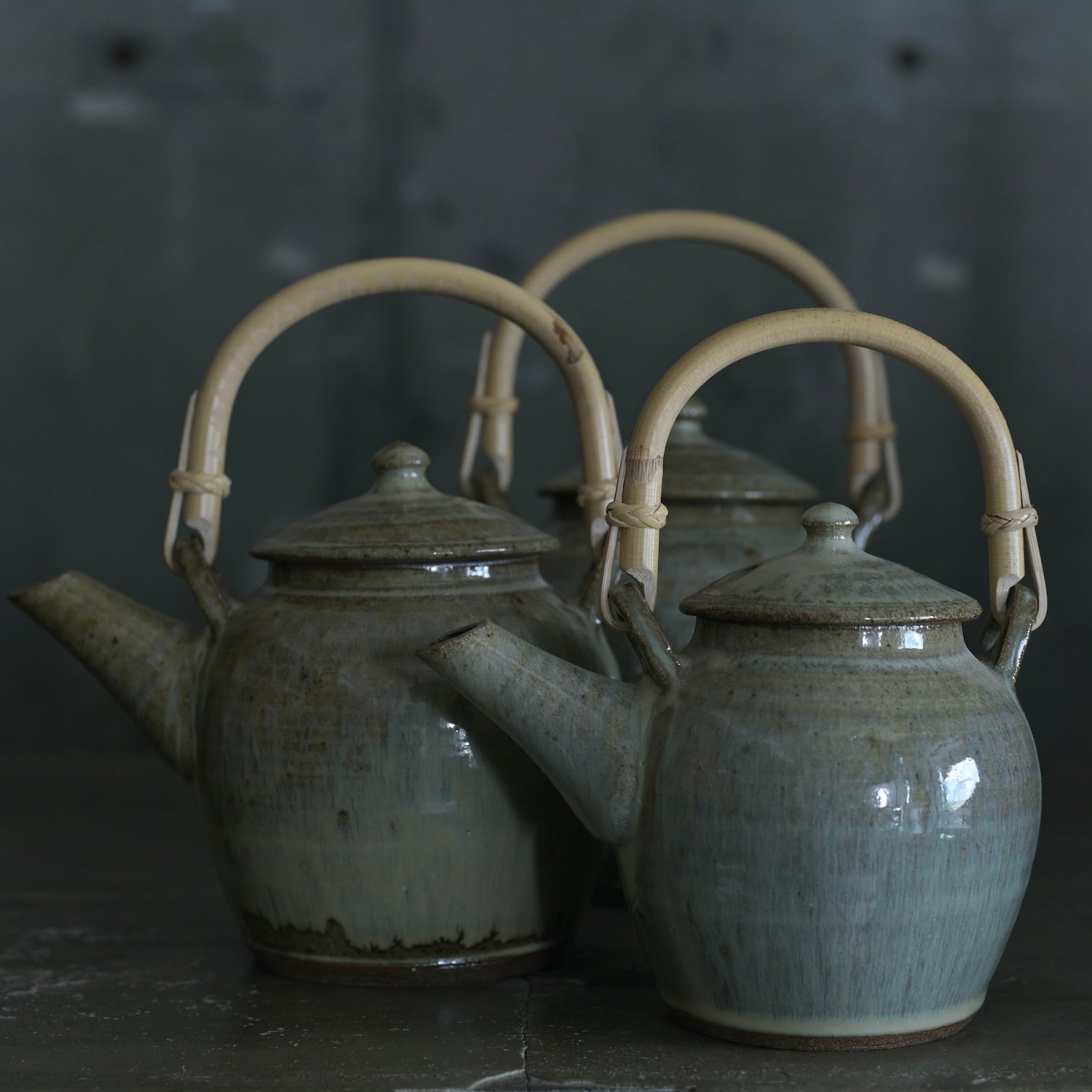 平山元康｜糠釉土瓶＜小＞｜25-102