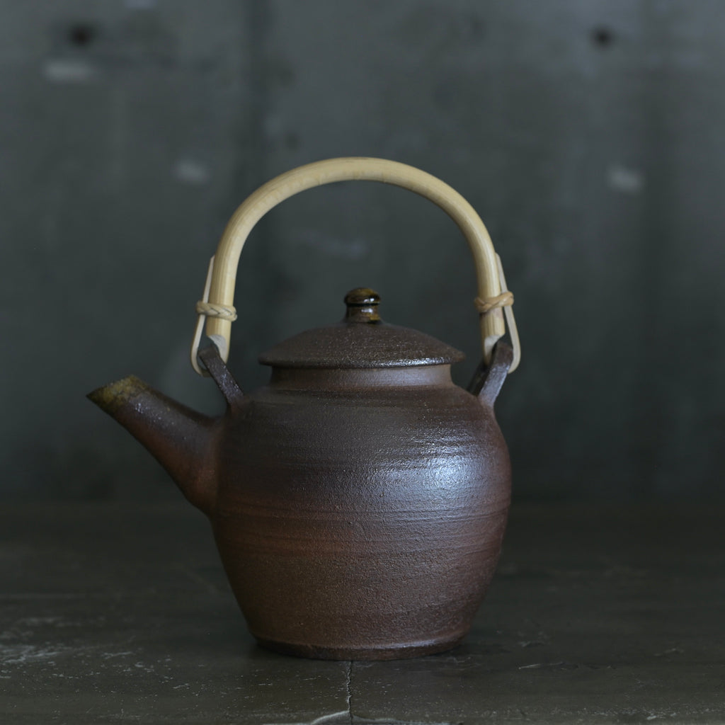 平山元康｜焼締土瓶＜中＞｜25-105