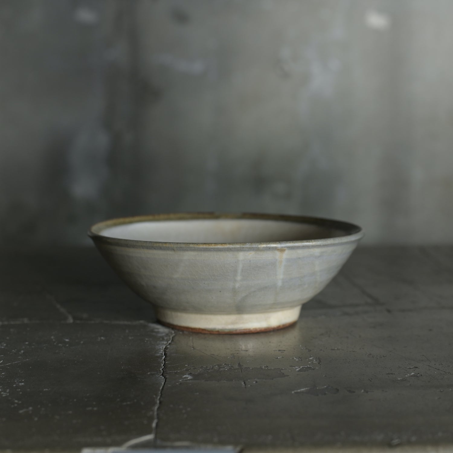 平山元康｜白掛深鉢＜６寸＞｜25-059