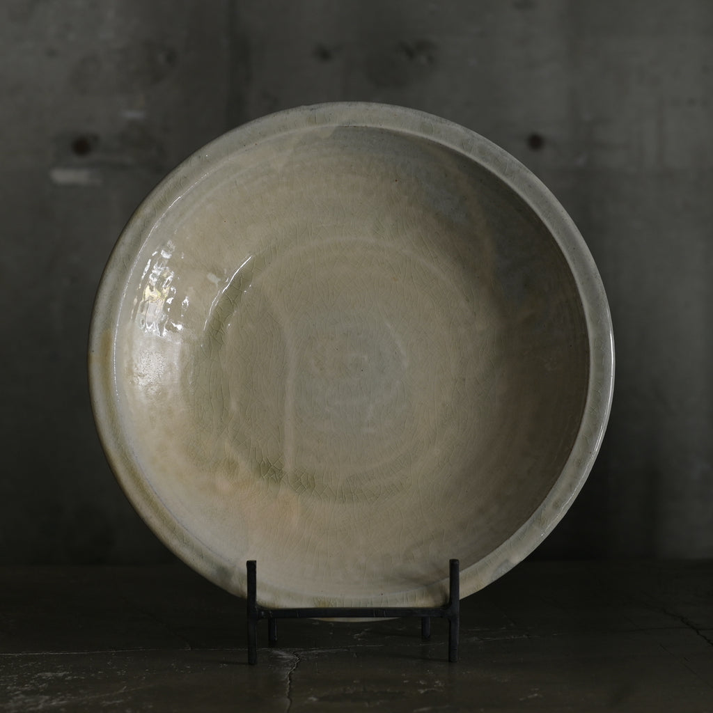 平山元康｜白掛皿｜25-022