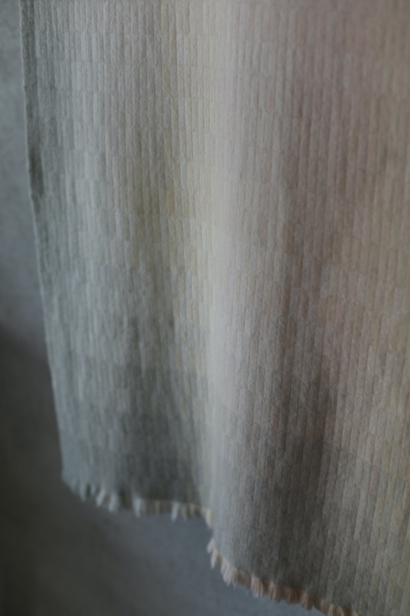 高見由香｜Yuka Takami｜カシミヤ二重織ストール ｜M-1