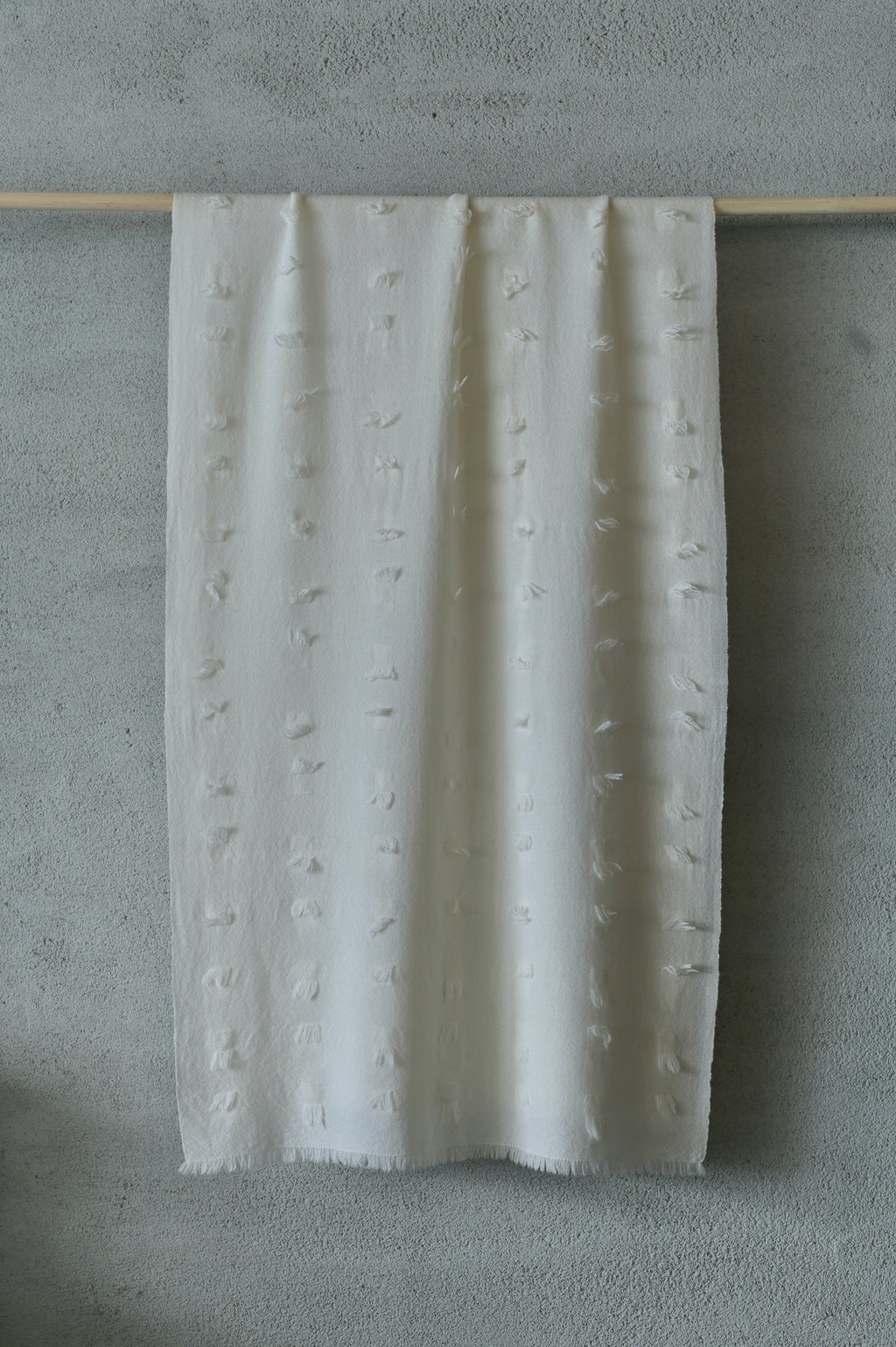 高見由香｜Yuka Takami｜カシミヤストール bird 白鳥｜M-32