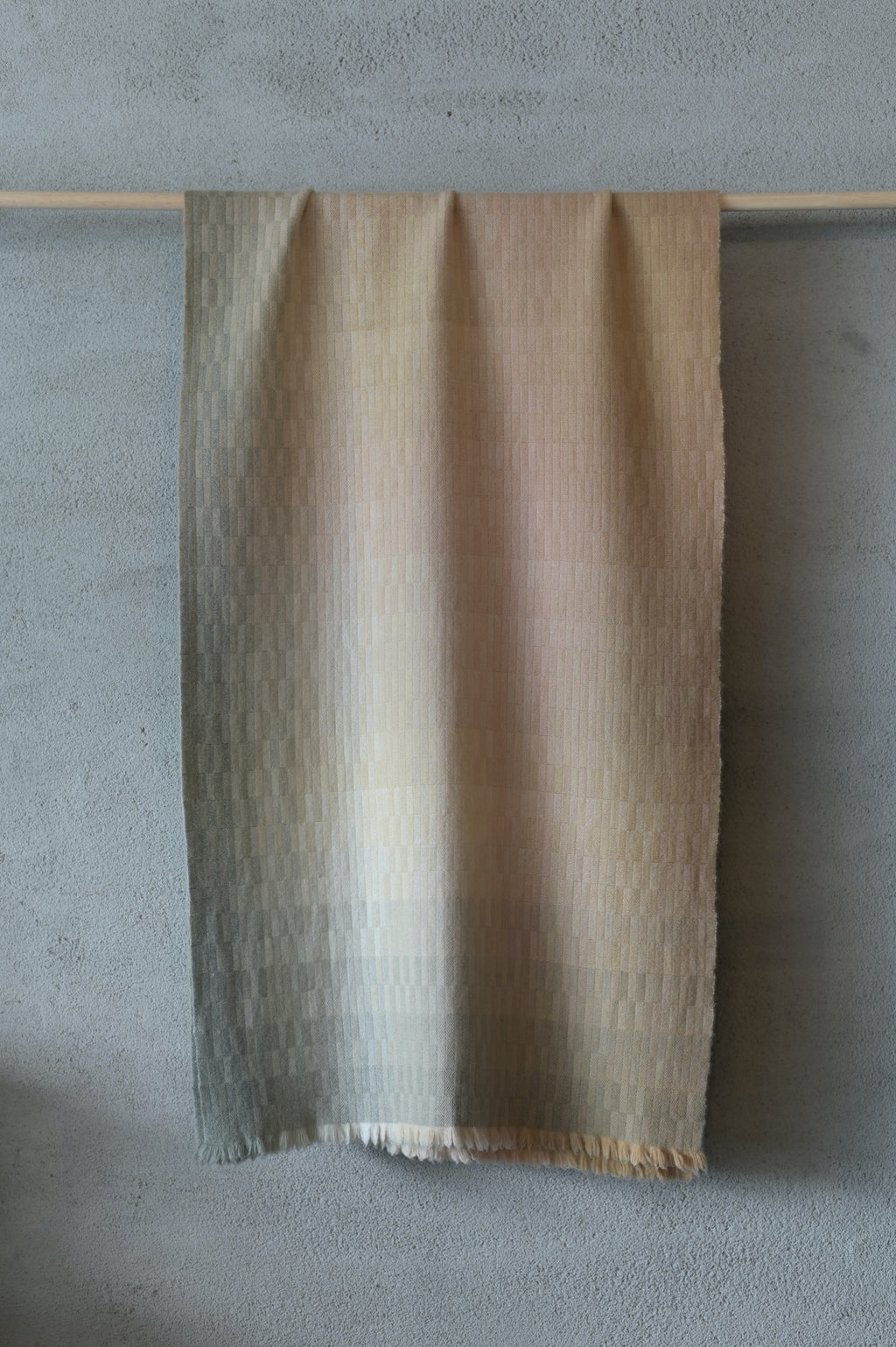 高見由香｜Yuka Takami｜カシミヤ二重織ストール ｜M-1