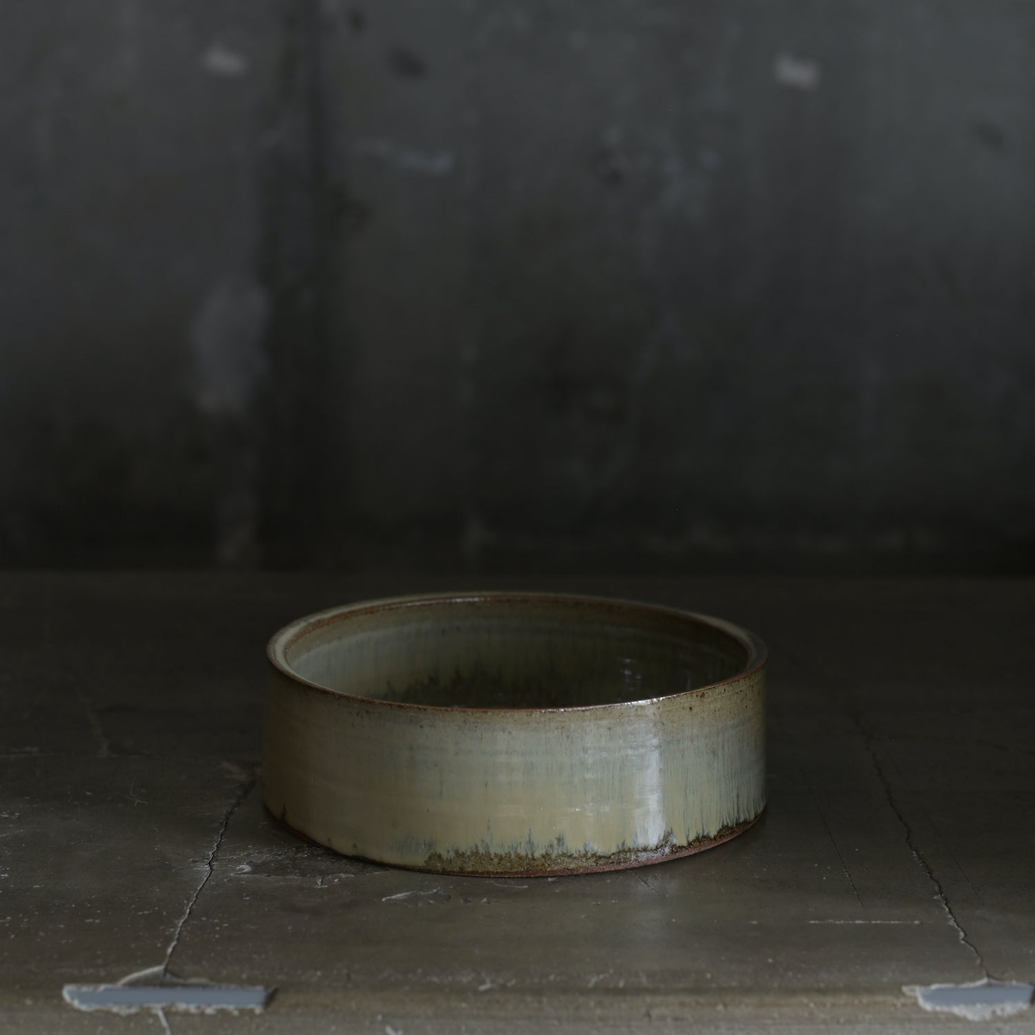 平山元康｜糠釉胴羅鉢｜25-038