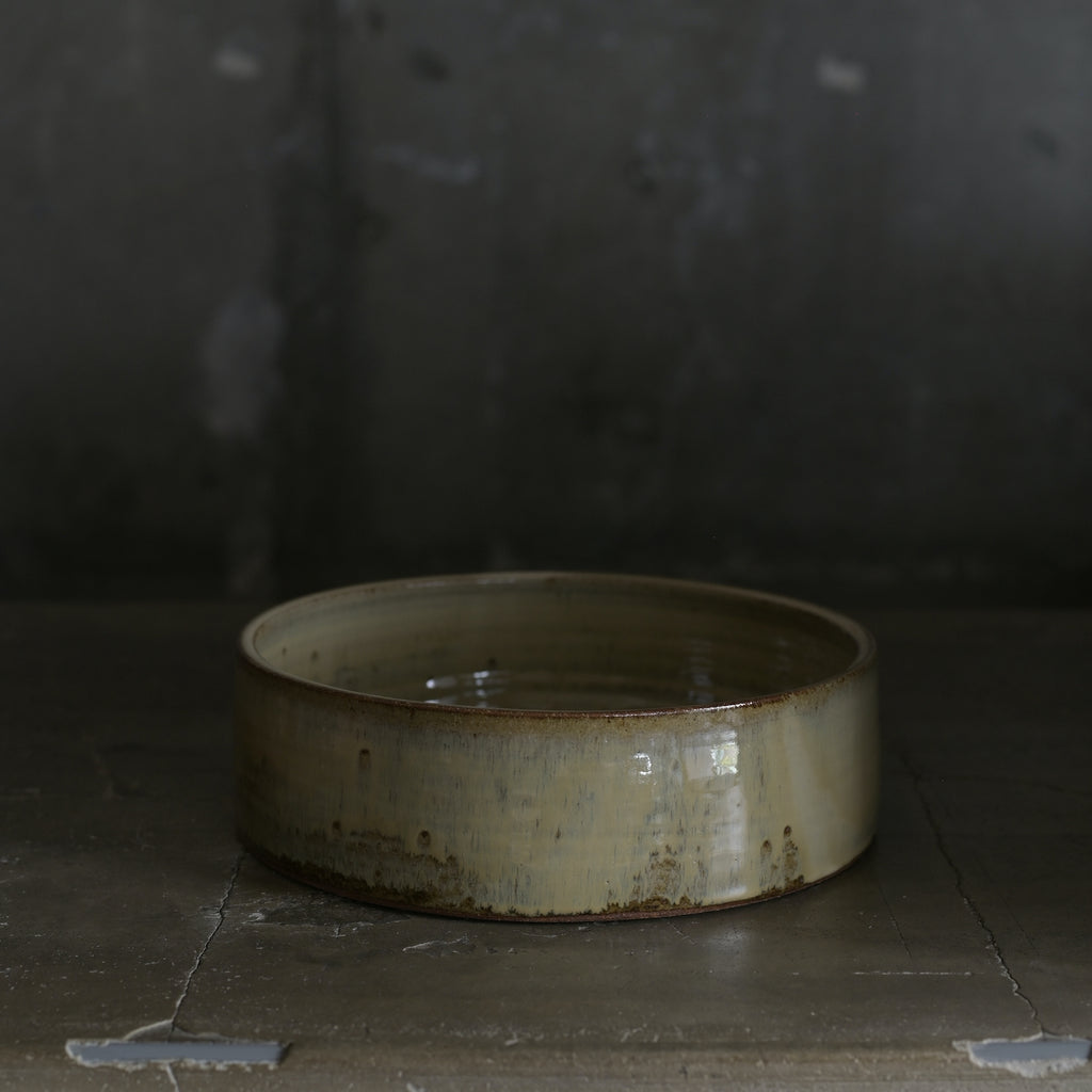 平山元康｜糠釉胴羅鉢｜25-036