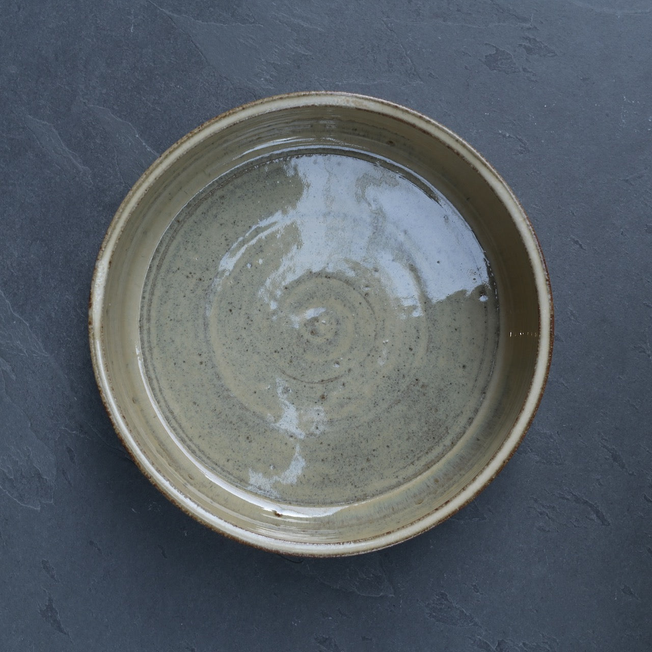 平山元康｜糠釉胴羅鉢｜25-036