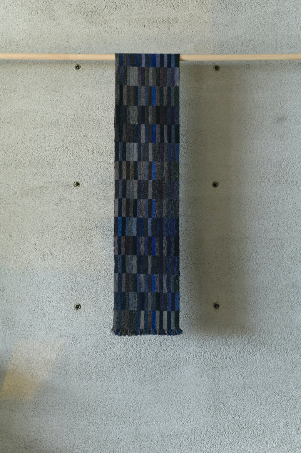 高見由香｜Yuka Takami｜カシミヤ二重織ストール 夜海｜M-22