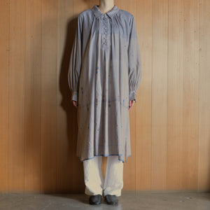 MAKU｜ASTHER_520-50% Cotton and 50% Silk Handwoven Dress｜CA23A231335 M/L