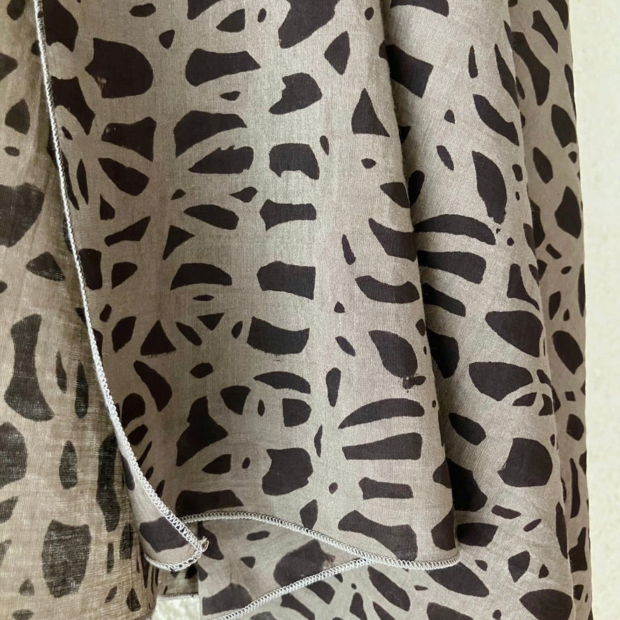 mills scarf｜Glint｜grey