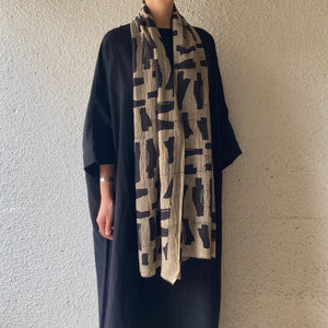 mills shawl｜Branch｜stripe