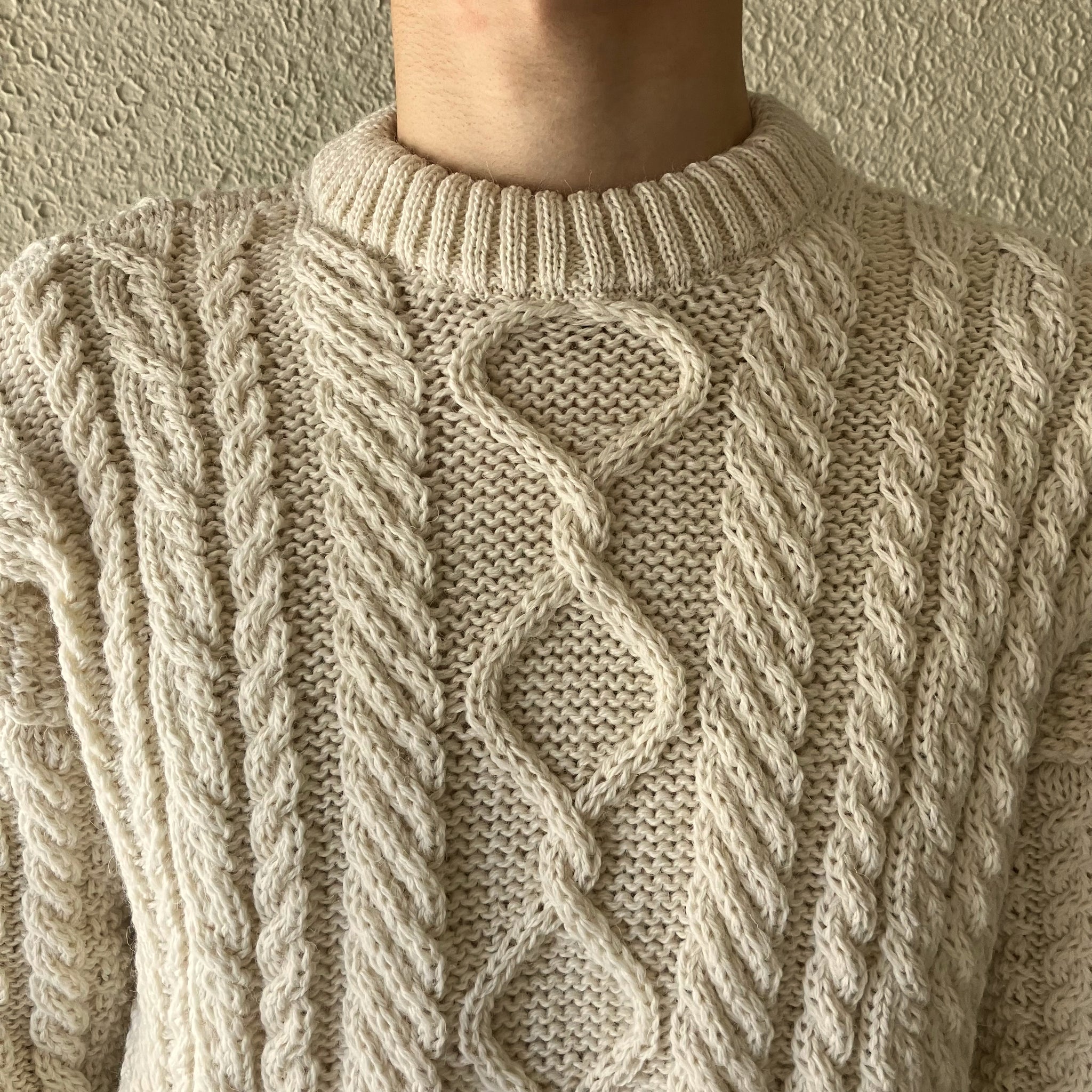 Guernsey Woollens｜ガンジーウーレンズ｜Aran Crew｜Aran