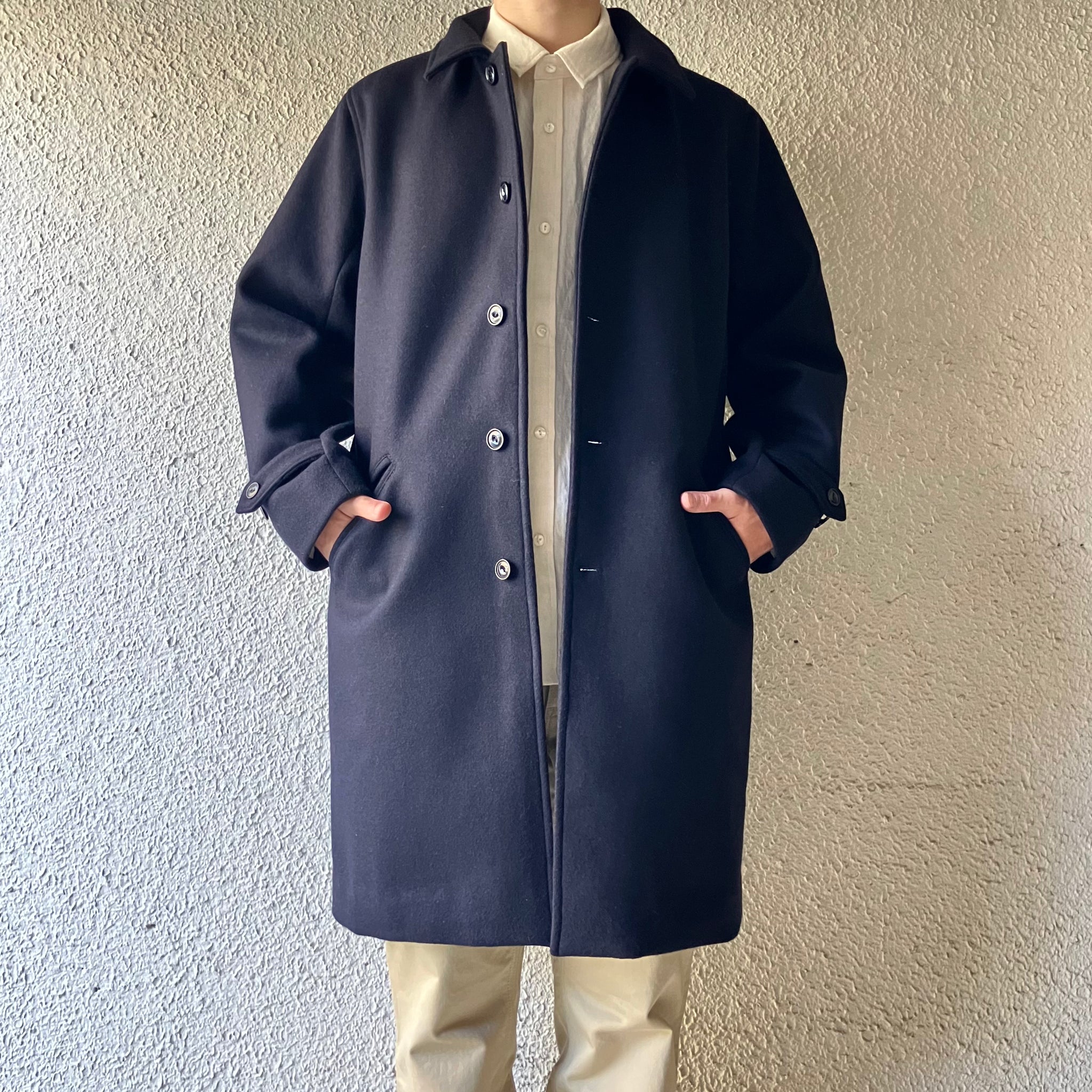 klause |クロイゼ | Bal Collar Coat｜Navy