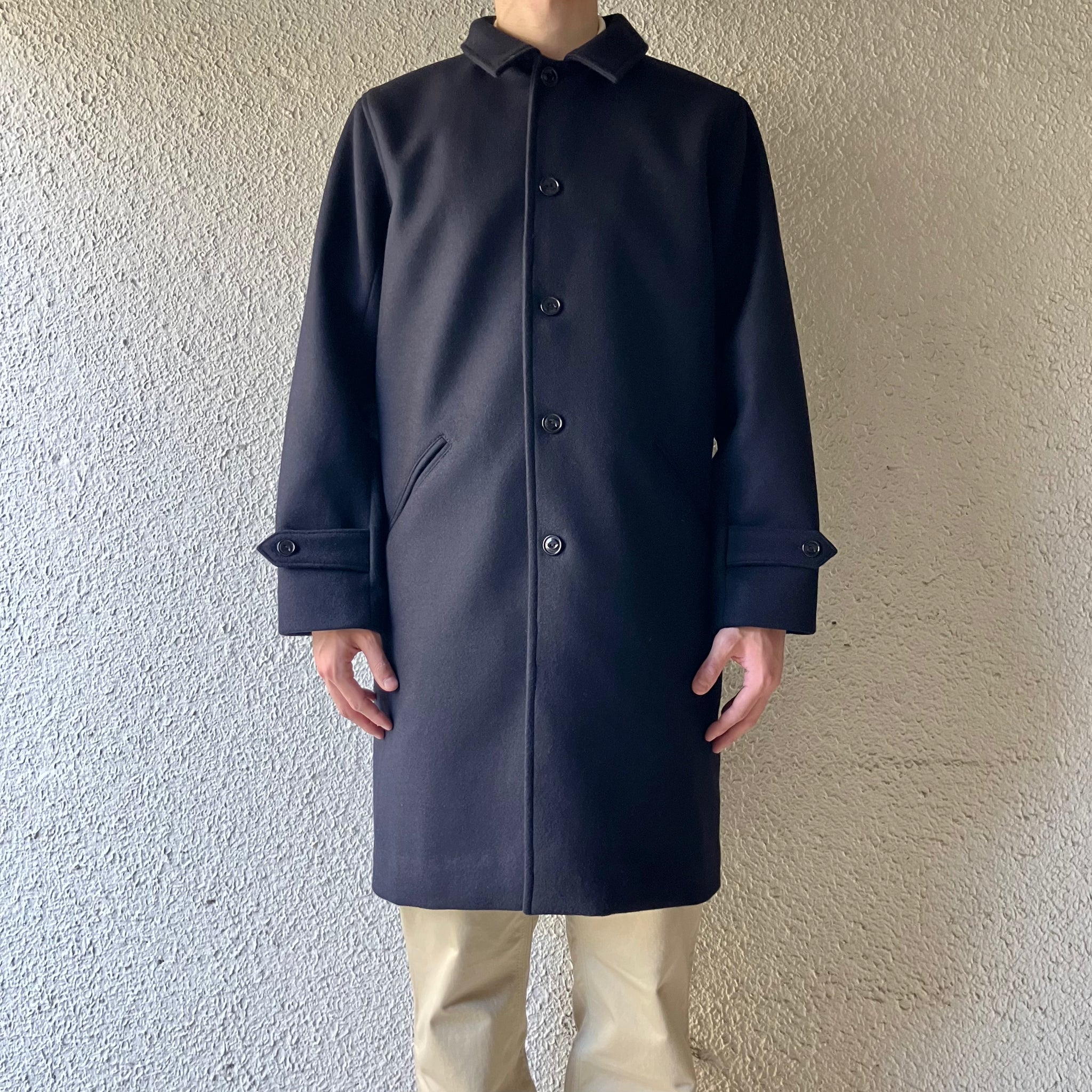 klause |クロイゼ | Bal Collar Coat｜Navy