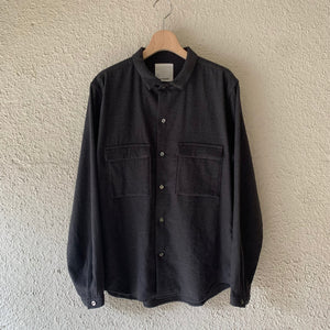 klause｜クロイゼ｜Open-Necked Work Shirts｜Charcoal Gray