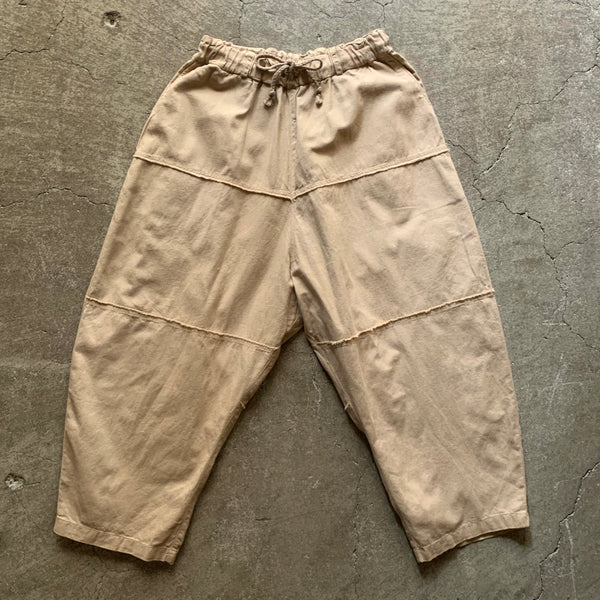 mittan ミッタン 竹パンツ 胡桃染め サイズ2 MITTAN ミッタン 「竹パンツ 」－WEEKENDER SHOP
