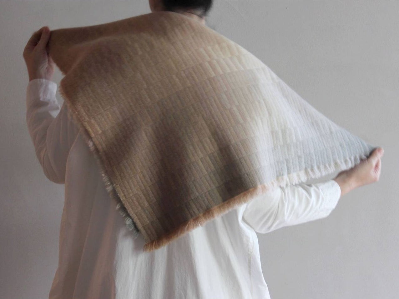 高見由香｜Yuka Takami｜カシミヤスカーフ｜M-26