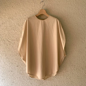 COSMIC WONDER｜17CW01173｜Cotton silk typewriter circle shirt｜Beeswax