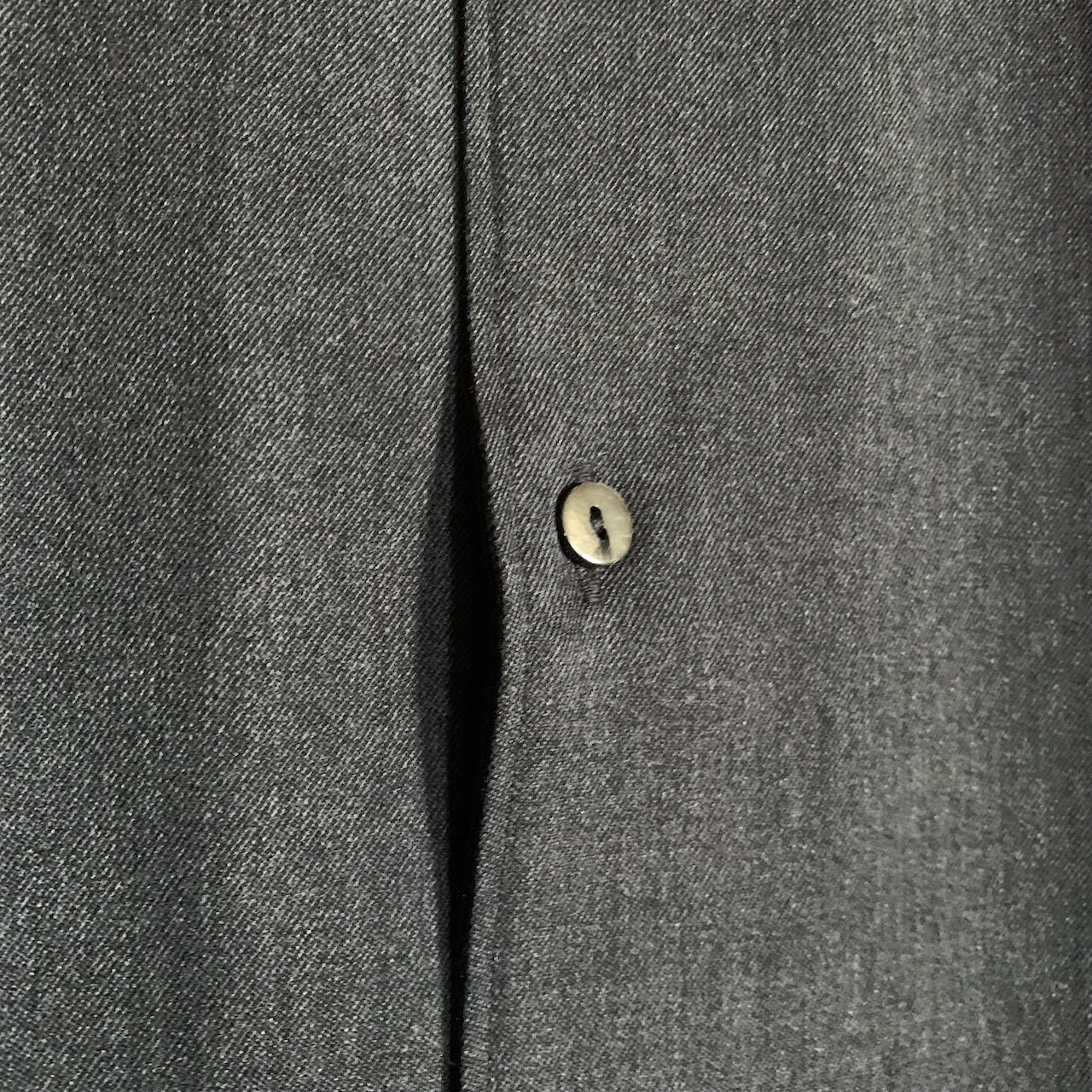 MITTAN｜SH-145｜ストレッチNMウールシャツ｜墨黒