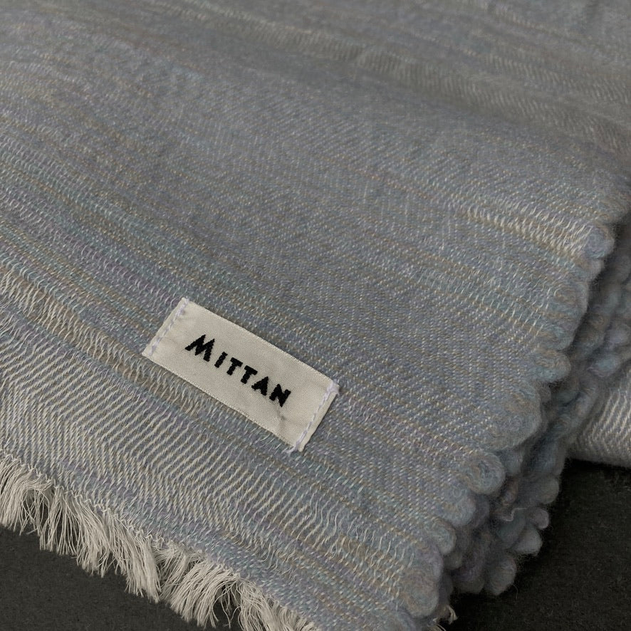 MITTAN｜SC-19｜毛布２ 小｜白菫