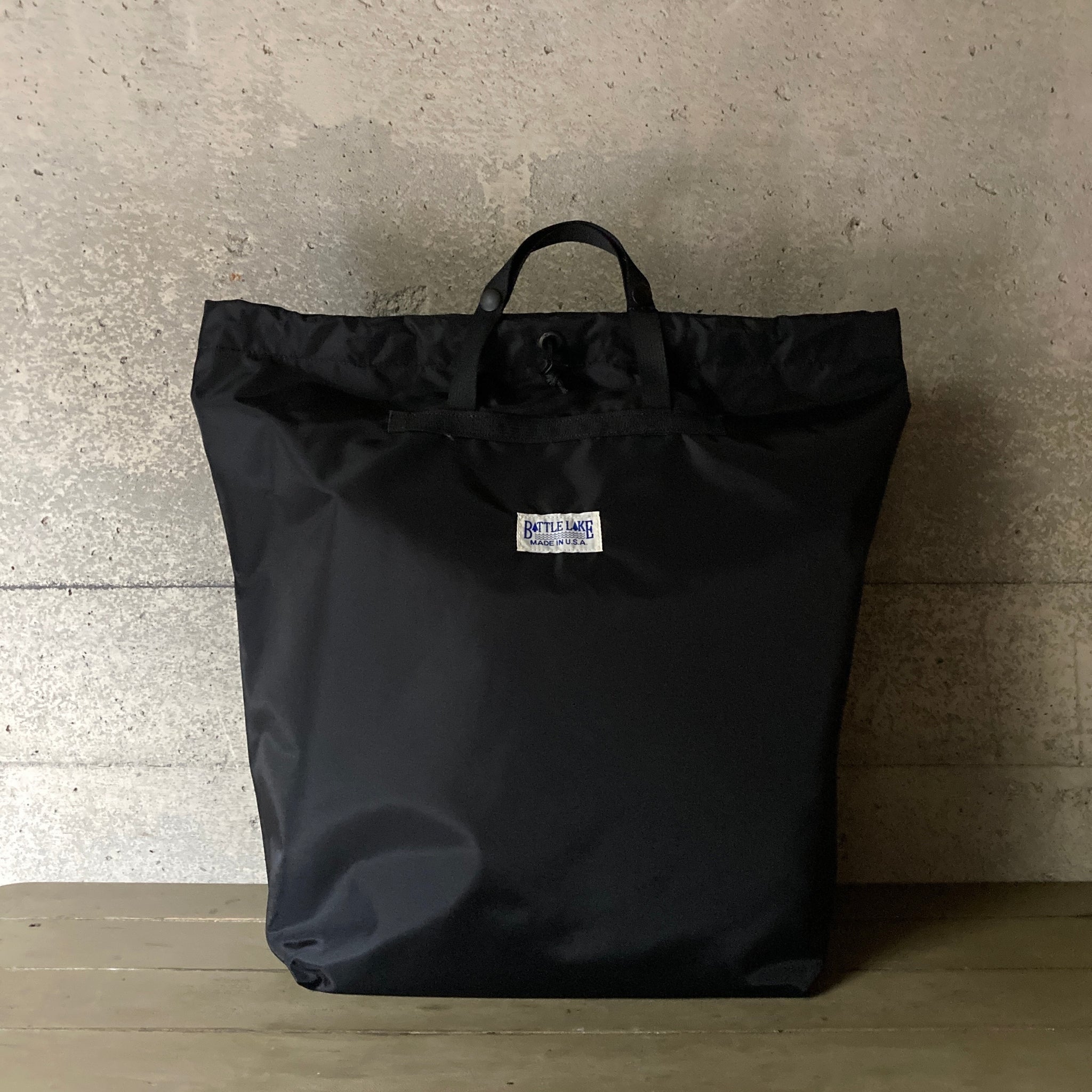 BATTLE LAKE｜バトルレイク｜STOWAWAY PACK｜BLACK