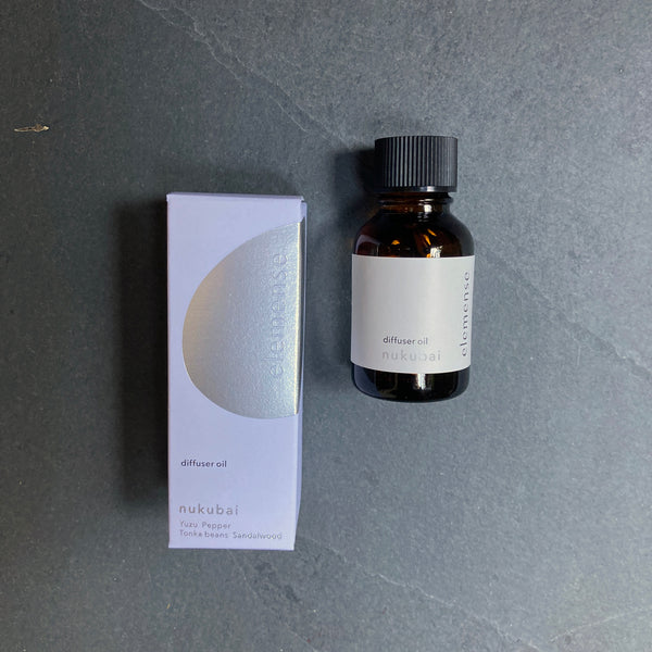 elemense｜diffuser oil｜温灰 nukubai