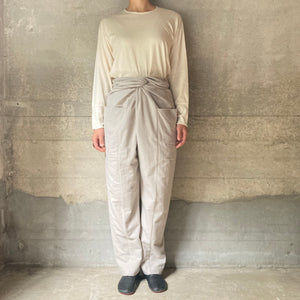 COSMIC WONDER｜16CW11109｜ネルフォークラップパンツ｜Light gray