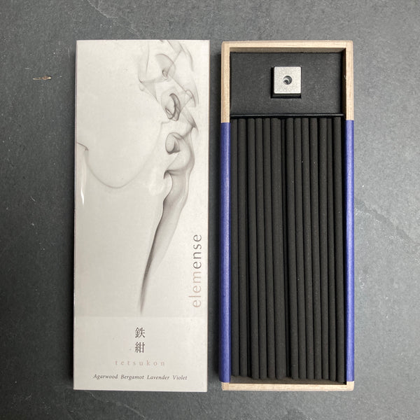 elemense | incense | 鉄紺 tetsukon