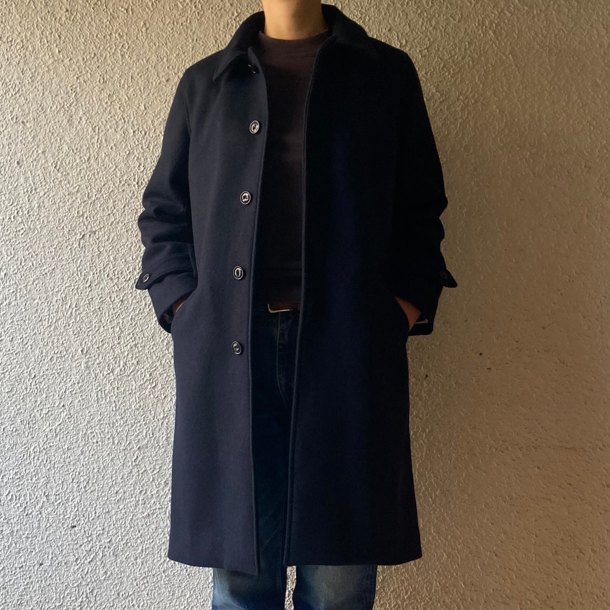 klause |クロイゼ | Bal Collar Coat (femme) | Navy
