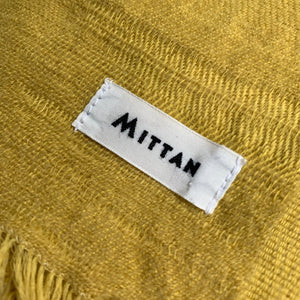 MITTAN｜SC-19C｜毛布２ 小（草木染）｜鬱金