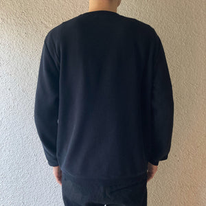 FUJITO｜L/S Knit T-shirts｜Black《Roundaboutカラー別注》