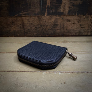 POSTALCO | No.60022 | Kettle Zipper Wallet | Thin | Black