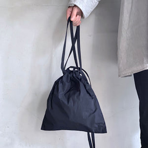 formuniform｜フォームユニフォーム｜ Drawstring Bag with Strap SS｜Navy