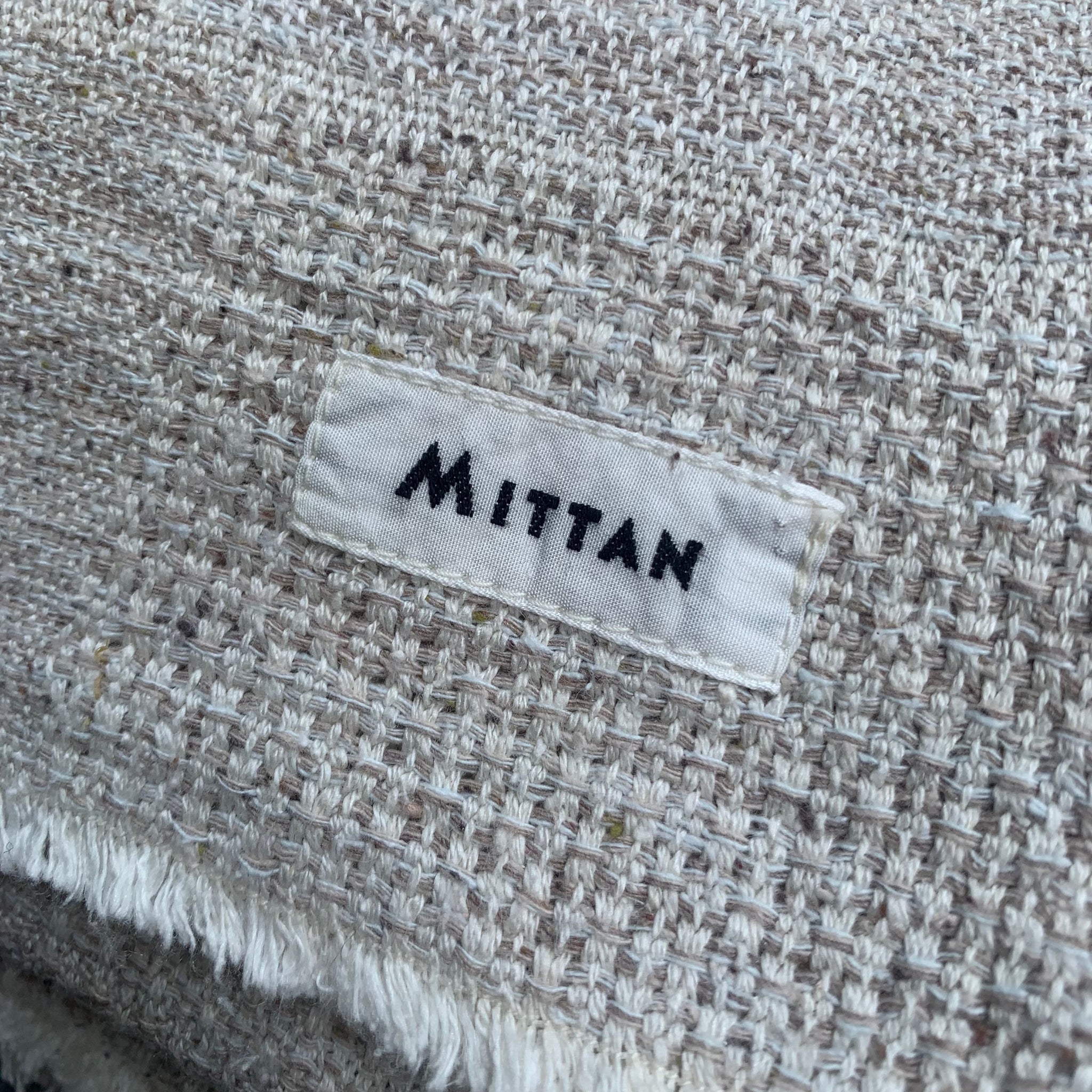 MITTAN｜SC-46｜絹掛け布 大｜薄茶