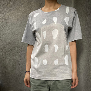 spoken words project × Roundabout ｜T-shirt stone｜Grey